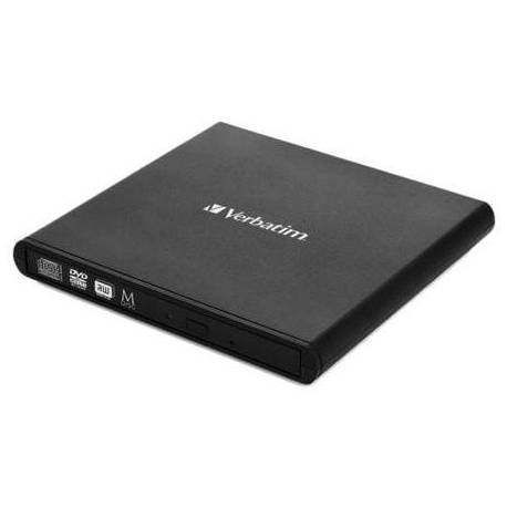 GRABADORA EXTERNA CD/DVD VERBATIM SLIMLINE 98938