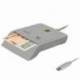 LECTOR DE DNI Y TARJETAS WOXTER PE26-198/ USB TIPO-C/ BLANCO