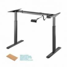 SOPORTE DE ESCRITORIO MOTORIZADO AISENS DF01B-079/ HASTA 80KG