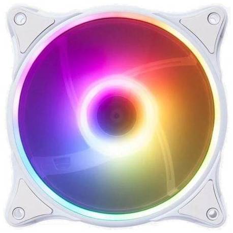VENTILADOR HIDITEC N18 ARGB/ 12CM/ BLANCO