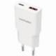 CARGADOR DE PARED NANOCABLE 10.10.2028/ 1XUSB TIPO-C/ 1XUSB MACHO/ 30W/ BLANCO