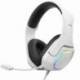 AURICULARES GAMING CON MICRÓFONO KROM KOPA 7.1/ USB 2.0/ BLANCOS