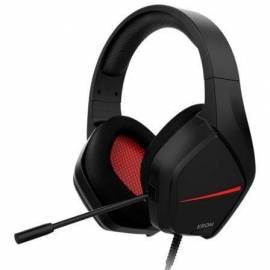 AURICULARES GAMING CON MICRÓFONO KROM KOPA MOVE/ JACK 3.5/ NEGROS