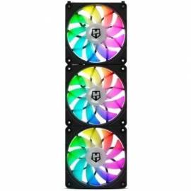 PACK 3 VENTILADORES NOX EASY LINK/ ARGB/ 12CM