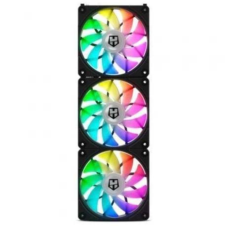 PACK 3 VENTILADORES NOX EASY LINK/ ARGB/ 12CM