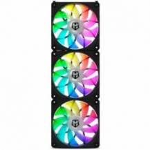 PACK 3 VENTILADORES NOX EASY LINK/ ARGB/ 12CM