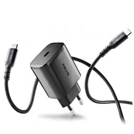 CARGADOR DE PARED GAN NGS BUD 45W/ 1XUSB TIPO-C/ 45W