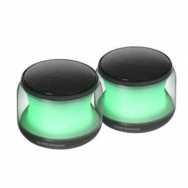 ALTAVOCES CON BLUETOOTH MARS GAMING MS-AURA/ 15W/ 2.0/ NEGROS