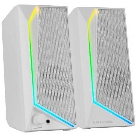ALTAVOCES MARS GAMING MS72/ 15W/ 2.0/ BLANCOS