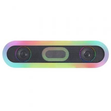 BARRA DE SONIDO CON BLUETOOTH MARS GAMING MSB-ORB/ 20W/ 2.0/ NEGRA