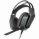 AURICULARES GAMING CON MICRÓFONO MARS GAMING MH-STRIKE/ JACK 3.5/ USB/ NEGROS