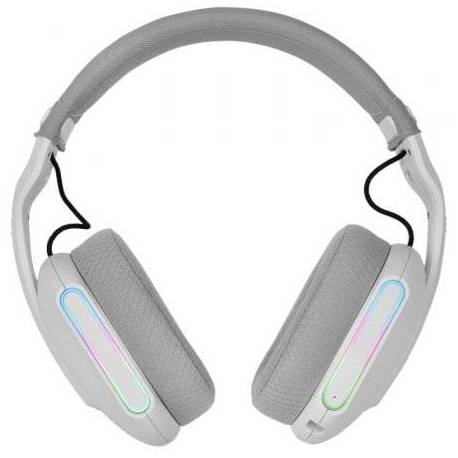 AURICULARES GAMING INALÁMBRICOS CON MICRÓFONO MARS GAMING MHWPRO/ JACK 3.5/ BLUETOOTH/ BLANCOS