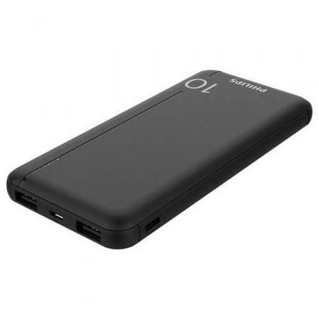 POWERBANK 10000MAH PHILIPS DLP1810NB/62/ NEGRA