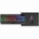 PACK GAMING MARS GAMING MCP124/ TECLADO H-MECH + RATÓN ÓPTICO + ALFOMBRILLA/ NEGRO