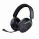 AURICULARES GAMING INALÁMBRICOS CON MICRÓFONO TRUST GAMING GXT 491 FAYZO/ BLUETOOTH/ JACK 3.5/ NEGROS