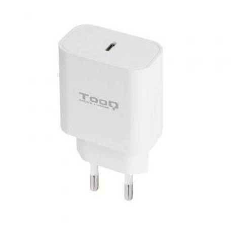 CARGADOR DE PARED TOOQ TQWC-PDUSBC20W/ 1XUSB TIPO-C/ 20W