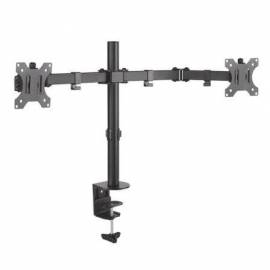 SOPORTE DE MESA PARA 2 MONITORES AISENS DT32TSR-041/ GIRATORIO/ INCLINABLE/ HASTA 8KG