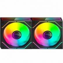 PACK 2 VENTILADORES MARS GAMING MF-3DPROX2R/ 12CM/ ARGB