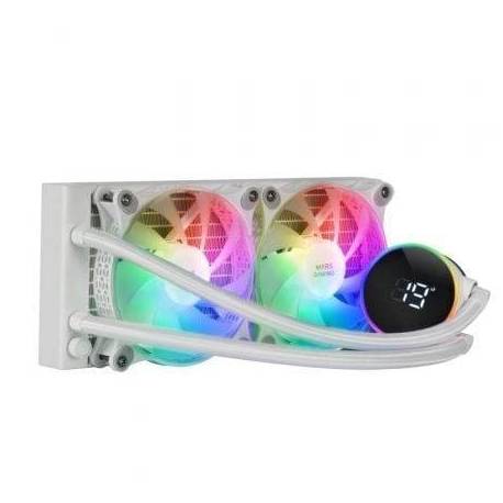 SISTEMA DE REFRIGERACIÓN LÍQUIDA MARS GAMING ML-LCD240/ BLANCO