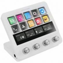 STREAM DECK MARS GAMING MSD-PRO/ 10 TECLAS LCD + 4 DIALES PERSONALIZABLES/ BLANCO