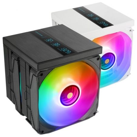 VENTILADOR CON DISIPADOR MARS GAMING MCPU-LCDPRO/ 12CM