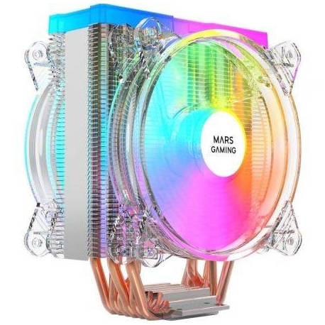 VENTILADOR CON DISIPADOR MARS GAMING MCPU66/ 12CM