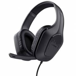 AURICULARES GAMING CON MICRÓFONO TRUST GAMING GXT 417 ZIROX/ JACK 3.5/ NEGROS