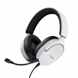 AURICULARES GAMING CON MICRÓFONO TRUST GAMING GXT 489 FAYZO/ JACK 3.5/ BLANCOS