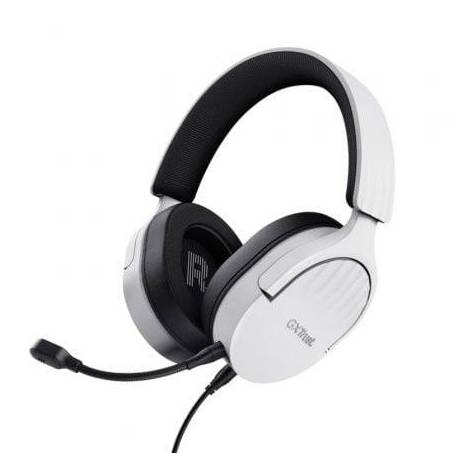AURICULARES GAMING CON MICRÓFONO TRUST GAMING GXT 489 FAYZO/ JACK 3.5/ BLANCOS
