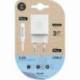 CARGADOR DE PARED TECH ONE TECH TEC2402/ 2XUSB + CABLE LIGHTNING/ 12W/ BLANCO