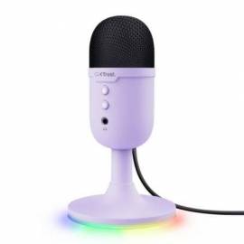 MICRÓFONO TRUST GAMING GXT 234 YUNIX/ USB/ LILA