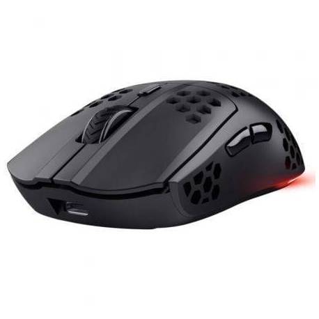 RATÓN GAMING INALÁMBRICO TRUST GAMING GXT 929 HELOX/ BATERÍA RECARGABLE/ HASTA 4800 DPI