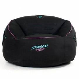PUFF WOXTER STINGER GAMING/ CON RELLENO/ AZUL Y NEGRO