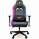 SILLA GAMING WOXTER STINGER STATION ELITE/ LUCES LED/ DORADA Y PLATA