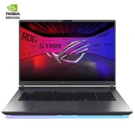 PORTÁTIL GAMING ASUS STRIX G18 G815LW-S9095 INTEL CORE ULTRA 9-275HX/ 32GB/ 1TB SSD/ GEFORCE RTX 5080/ 18'/ SIN SISTEMA