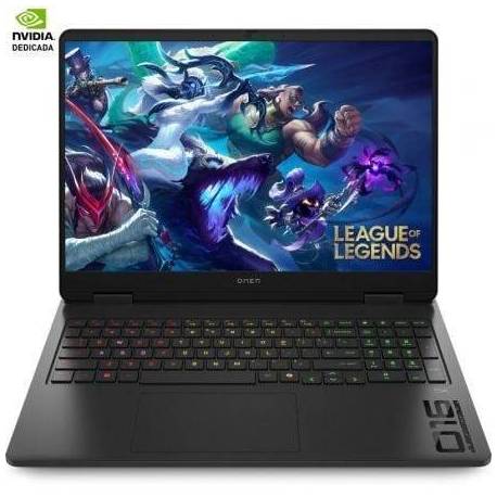 PORTÁTIL GAMING HP OMEN 16-AM0036NS INTEL CORE ULTRA 7-255H/ 32GB/ 1TB SSD/ GEFORCE RTX 5060/ 16'/ SIN SISTEMA OPERATIVO