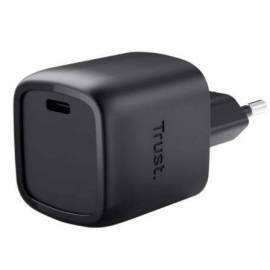 CARGADOR DE PARED GAN TRUST MAXO 30W/ 1XUSB TIPO-C/ 30W