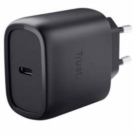 CARGADOR DE PARED GAN TRUST MAXO 45W/ 1XUSB TIPO-C/ 45W