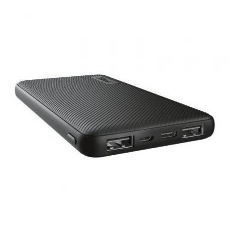 POWERBANK 10000MAH TRUST PRIMO ECO/ 15W/ NEGRA