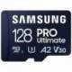 TARJETA DE MEMORIA SAMSUNG PRO ULTIMATE 128GB MICROSD XC CON ADAPTADOR/ CLASE 10/ 200MBS