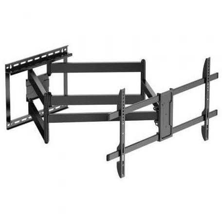 SOPORTE DE PARED GIRATORIO/ INCLINABLE/ NIVELABLE AISENS WT90TSLE-387 PARA MONITORES Y TV DE 43-90'/ HASTA 60KG
