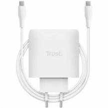 CARGADOR DE PARED GAN TRUST MAXO 65W/ 1XUSB TIPO-C/ INCLUYE CABLE USB TIPO-C/ 65W