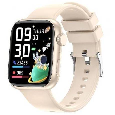 SMARTWATCH FOREVER IGO WATCH 3 JW-500/ NOTIFICACIONES/ FRECUENCIA CARDÍACA/ MARFIL