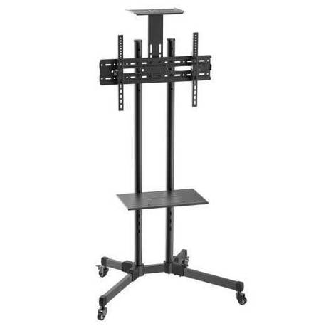 SOPORTE DE SUELO INCLINABLE CON RUEDAS AISENS FT70TE-035 PARA TV DE 37-70'/ HASTA 50KG