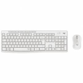 TECLADO Y RATÓN INALÁMBRICOS LOGITECH SILENT TOUCH MK295/ BLANCO
