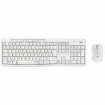 TECLADO Y RATÓN INALÁMBRICOS LOGITECH SILENT TOUCH MK295/ BLANCO