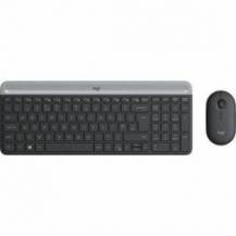 TECLADO Y RATÓN INALÁMBRICOS LOGITECH SLIM COMBO MK470