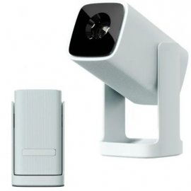 PROYECTOR PORTÁTIL WANBO CUBE 1/ 350 LÚMENES/ HD/ WIFI/ AZUL CIELO
