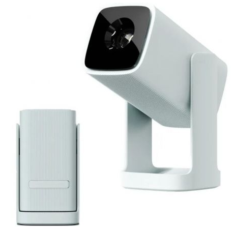 PROYECTOR PORTÁTIL WANBO CUBE 1/ 350 LÚMENES/ HD/ WIFI/ AZUL CIELO