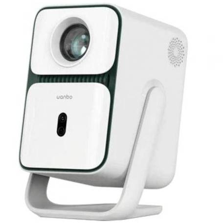 PROYECTOR PORTÁTIL WANBO T2 ULTRA/ 500 LÚMENES/ FULL HD/ HDMI/ WIFI/ BLANCO